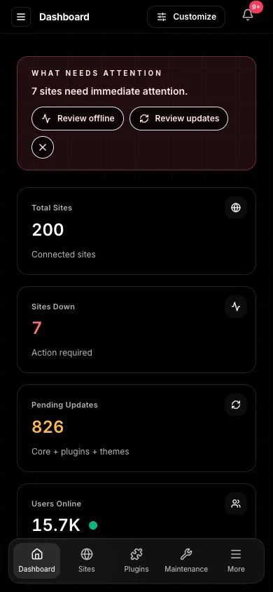 CMDPress Mobile PWA screen